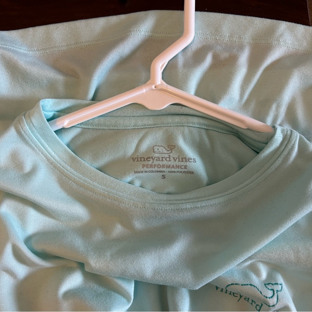 Vineyard Vines Aqua Performance Tee - Picture 1 of 3